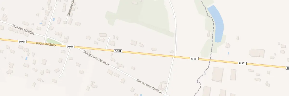 Plan du 29 Rte de Sully à Neuvy-en-Sullias
