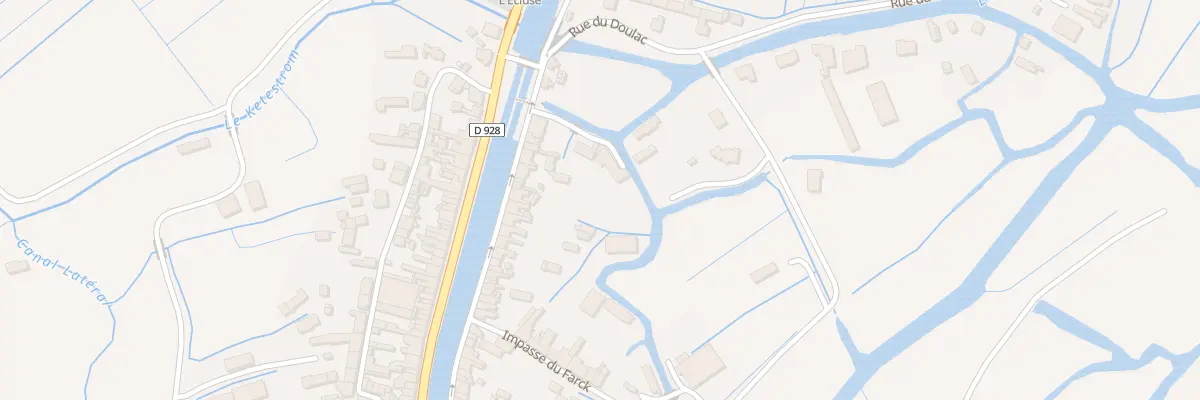 Plan du 84 Rue Faiseurs de Bateaux à Saint-Omer