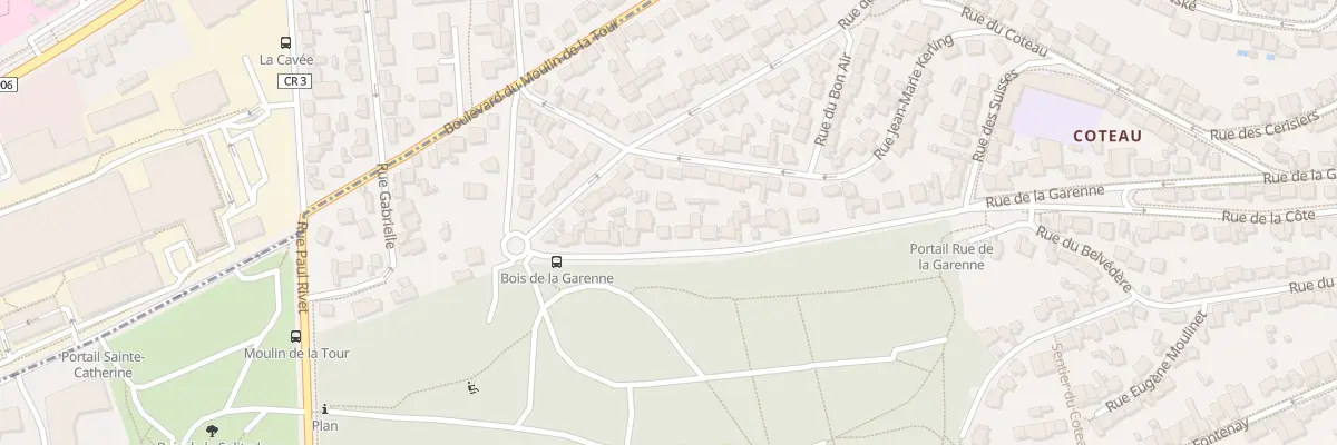 Plan du 116B Rue de la Garenne au Plessis-Robinson