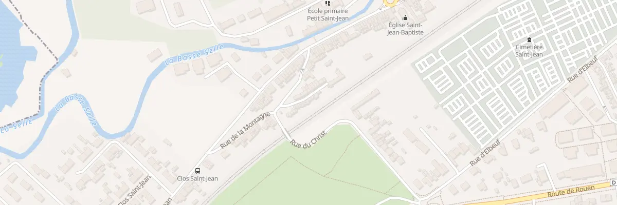 Plan du 20 Imp du Christ à Amiens