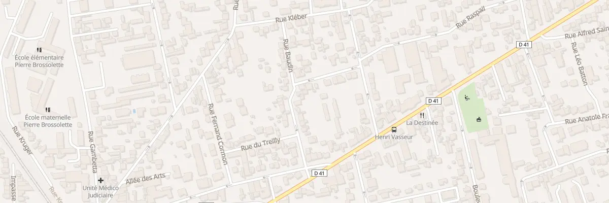 Plan du 16 Rue Baudin à Argenteuil