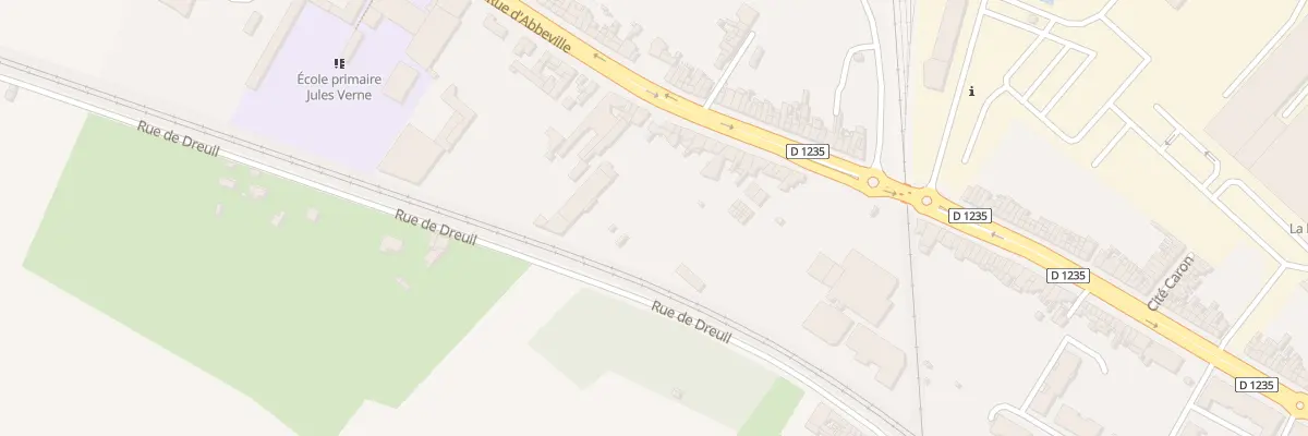 Plan du 263 Rue d’Abbeville à Amiens