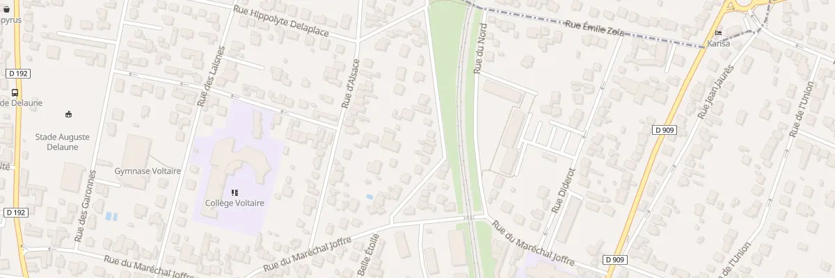 Plan du 17 Rue des Saules Bridault à Sannois
