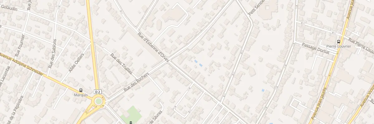 Plan du 38B Rue d’Estienne d’Orves à Clamart