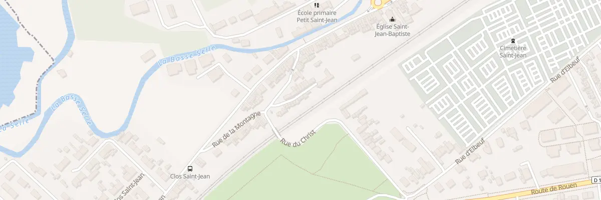 Plan du 22 Imp du Christ à Amiens
