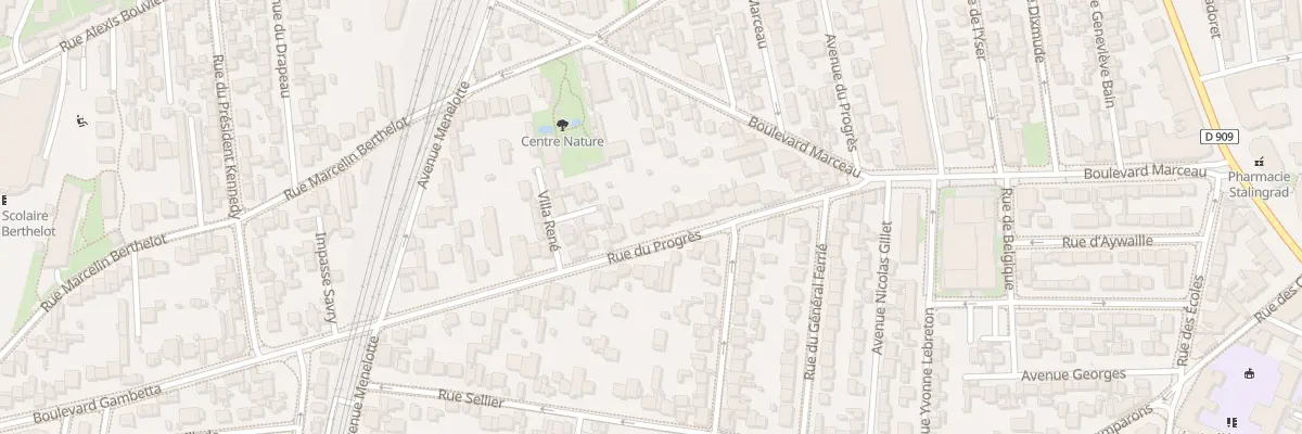Plan du 37 Rue du Progrès à Colombes