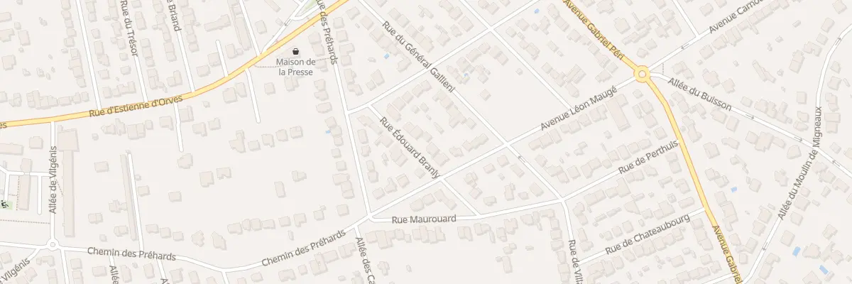 Plan du 7 Rue Edouard Branly à Verrières-le-Buisson