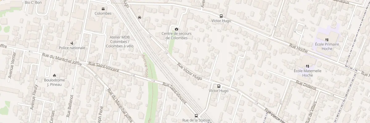 Plan du 49B Rue Victor Hugo à Colombes