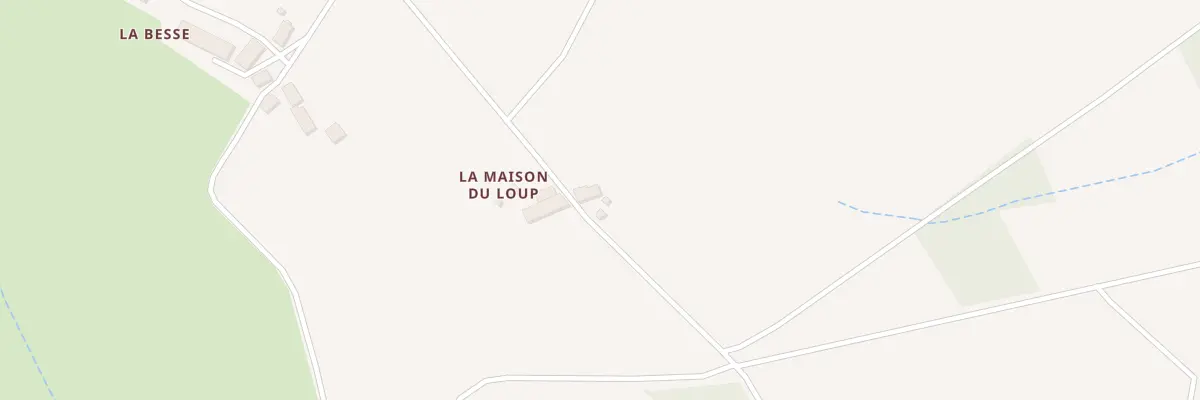 Plan du 2 La Maison du Loup à Bord-Saint-Georges