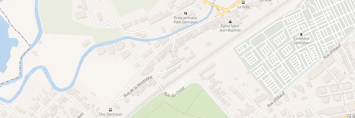 Plan du 21 Imp du Christ à Amiens