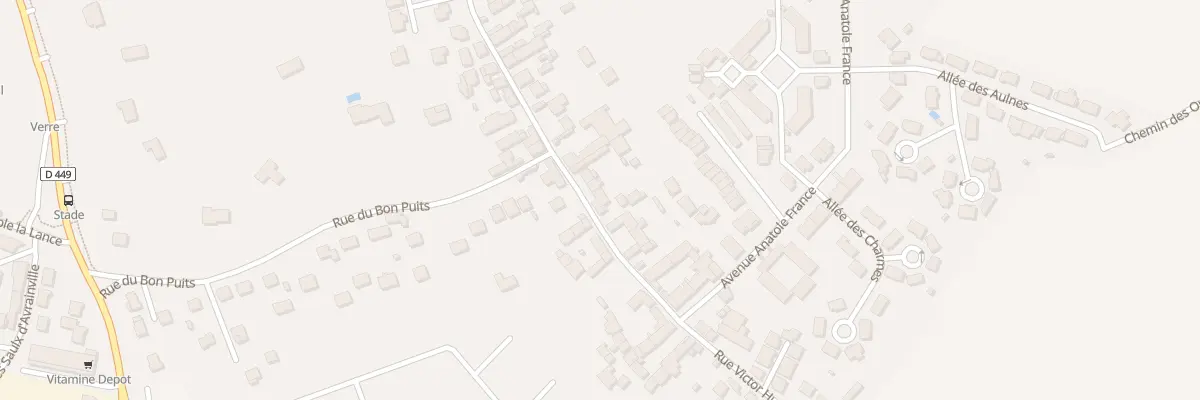 Plan du 33 Rue Victor Hugo à La Norville