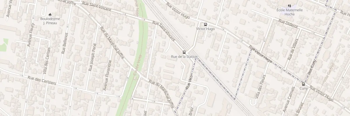 Plan du 46 Rue Saint-Vincent à Colombes