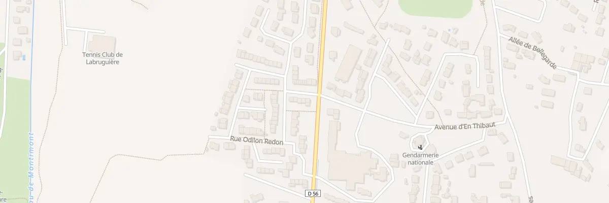 Plan du 3 Rue Albert Camus à Labruguière