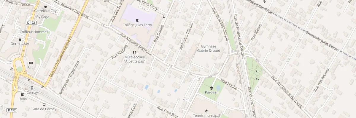 Plan du 33 Rue Maurice Berteaux à Ermont