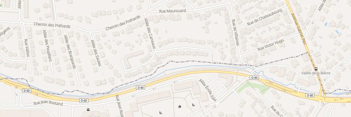 Plan du 6 All des Petits Champs à Verrières-le-Buisson