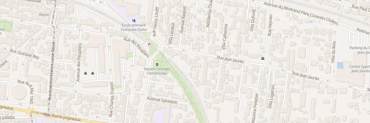 Plan du 117 Rue Jean Jaurès à Bois-Colombes