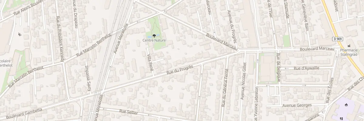 Plan du 39 Rue du Progrès à Colombes