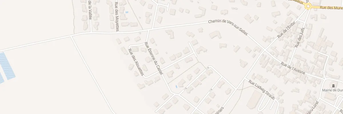 Plan du 3 Rue de l’Arbre à Noix à Dury