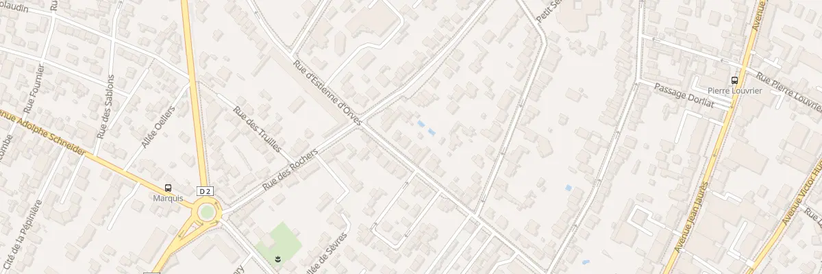 Plan du 36 Rue d’Estienne d’Orves à Clamart