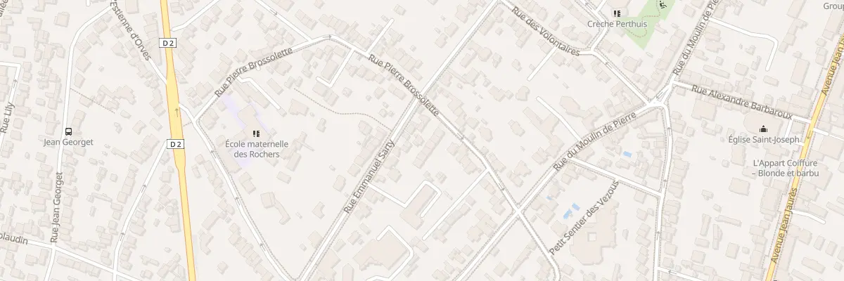 Plan du 71 Rue Pierre Brossolette à Clamart