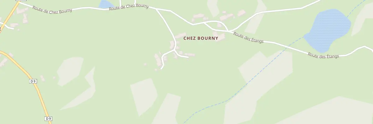 Plan du 5 Chez Bourny à Champagnat