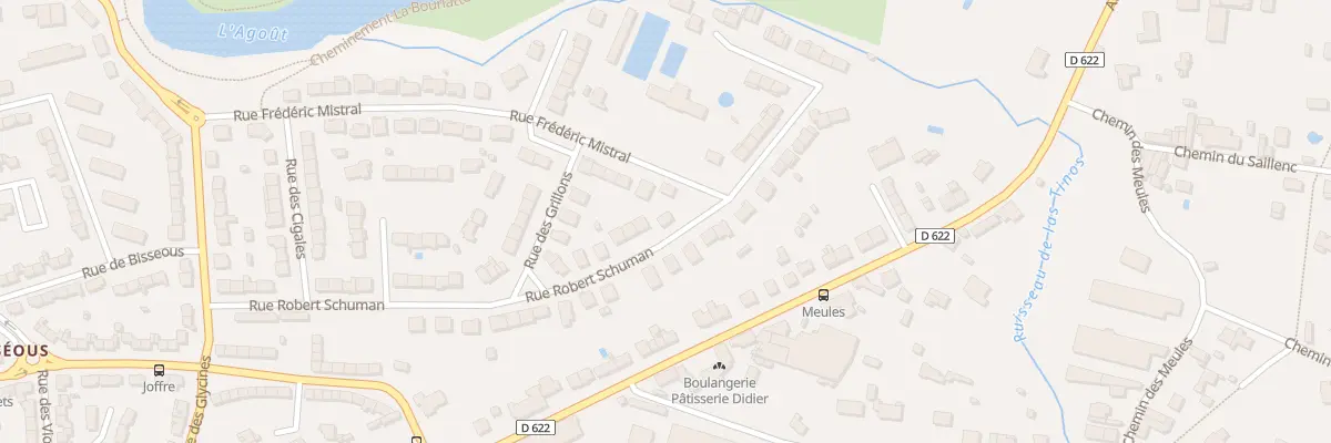 Plan du 41 Rue Robert Schuman à Castres