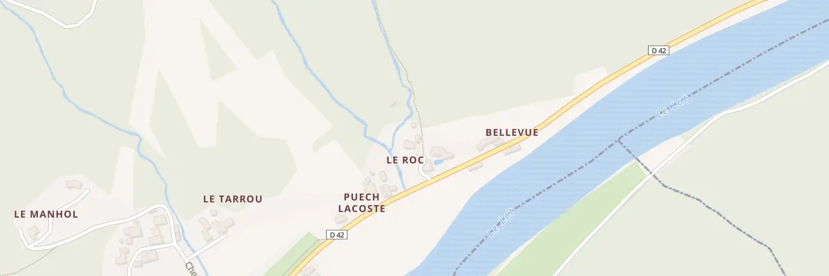 Plan du 5095 Port d’Agrès à Saint-Parthem