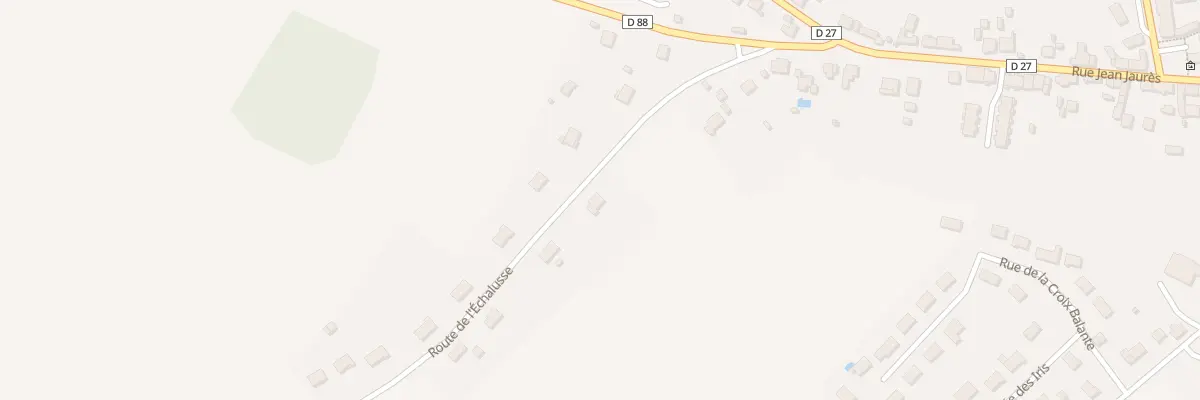 Plan du 13 Rte de l’Echalusse à Lunery