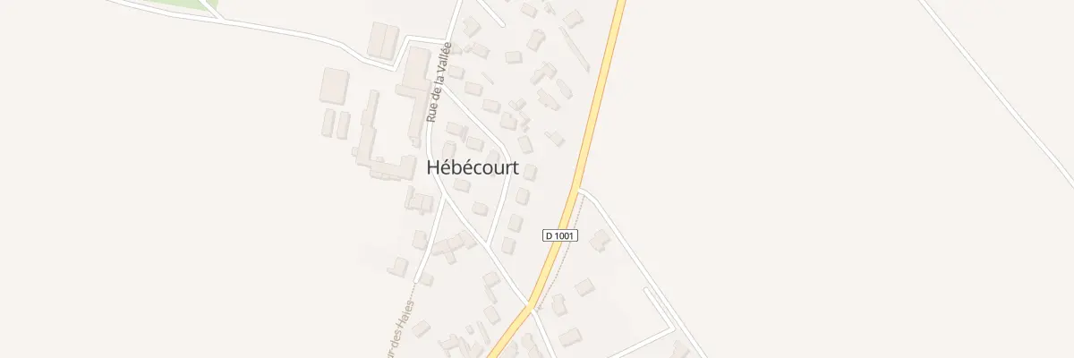 Plan du 5017L Le Village à Hébécourt