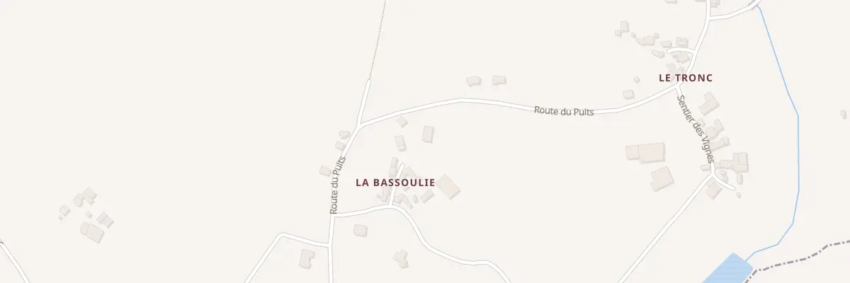 Plan du 5745 Labassoulie à Anglars-Saint-Félix