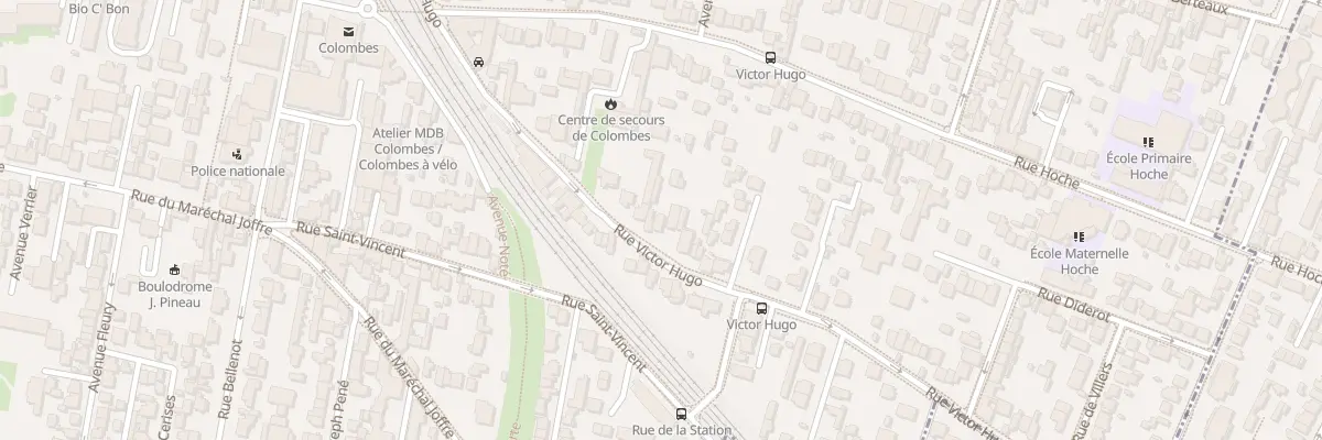 Plan du 53 Rue Victor Hugo à Colombes