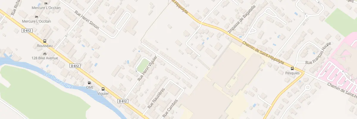 Plan du 45 Rue Henri Viguier à Castres