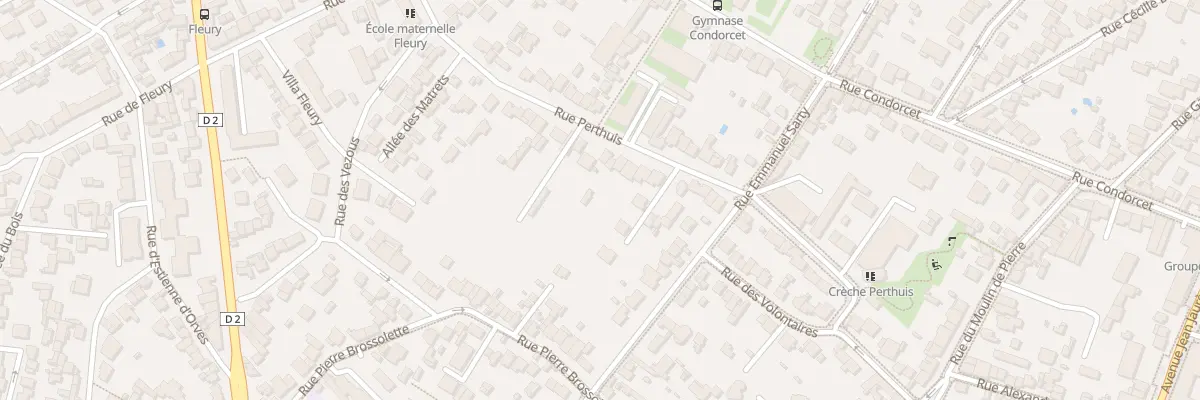 Plan du 47 Rue Perthuis à Clamart