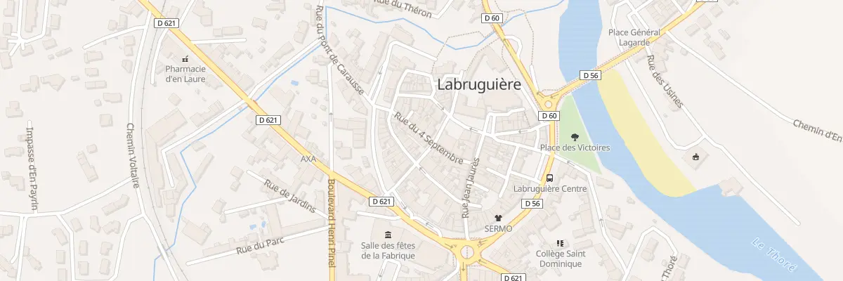 Plan du 13 Rue du Quatre Septembre à Labruguière