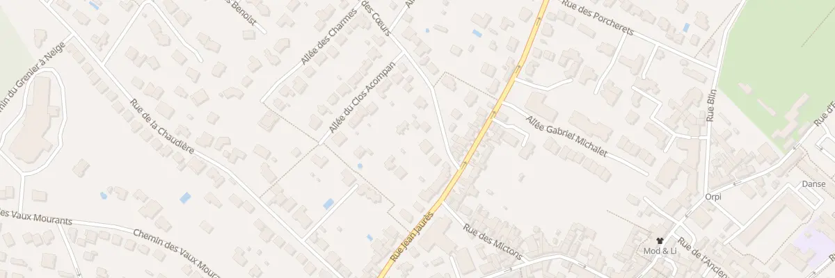 Plan du 9 Rue des Coeurs à Verrières-le-Buisson