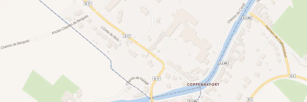Plan du 2377A Rte de Coppenaxfort Cd 17 à Craywick