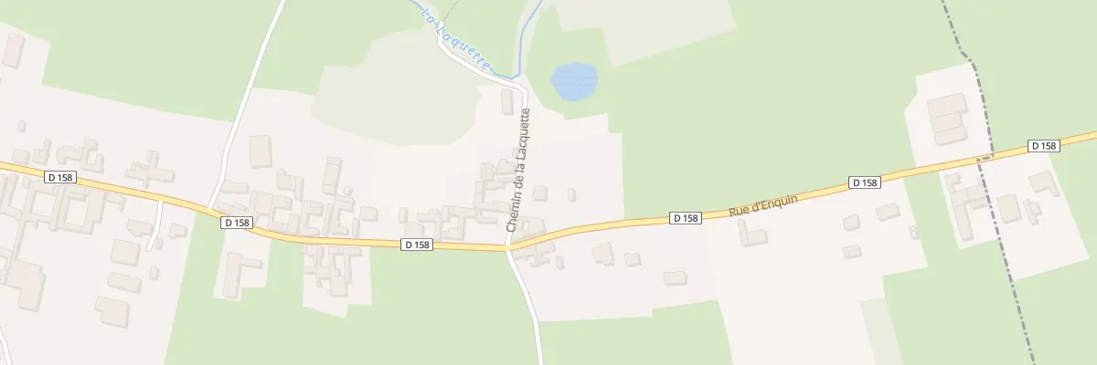 Plan du 2 Che de la Lacquette à Erny-Saint-Julien