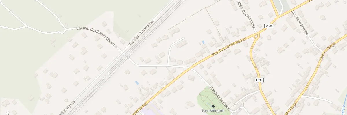 Plan du 87 Rue des Vignes à Lardy