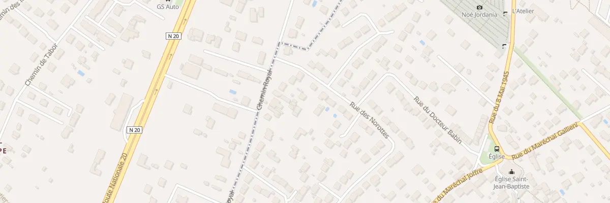 Plan du 7 Rue des Norottes à Leuville-sur-Orge