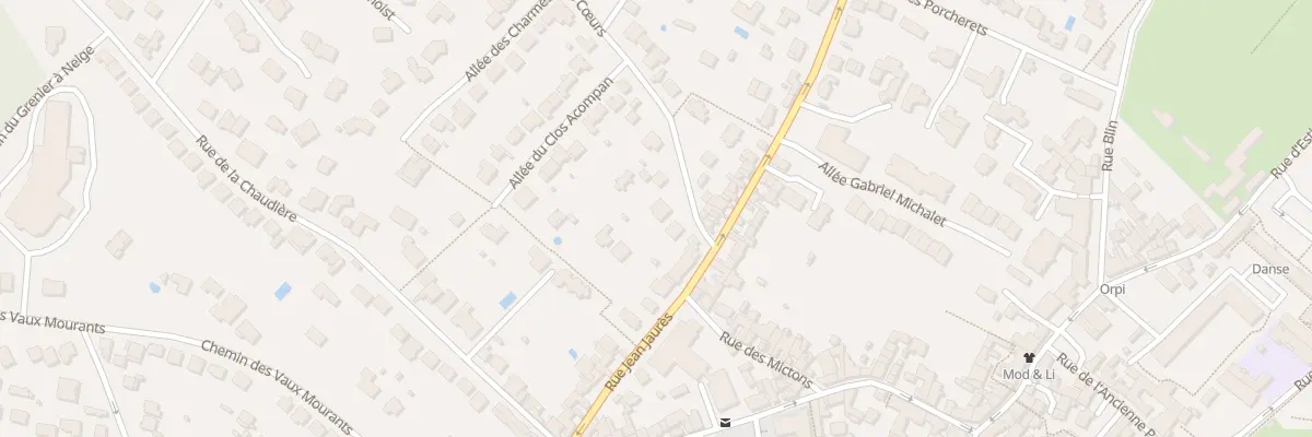 Plan du 5 Rue des Coeurs à Verrières-le-Buisson