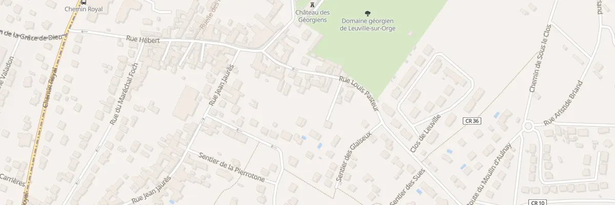 Plan du 35 Rue Pasteur à Leuville-sur-Orge