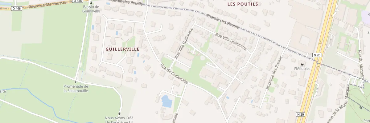 Plan du 2 Rue Villa Guillaume à Linas