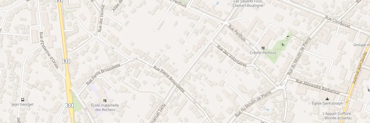 Plan du 47 Rue Emmanuel Sarty à Clamart
