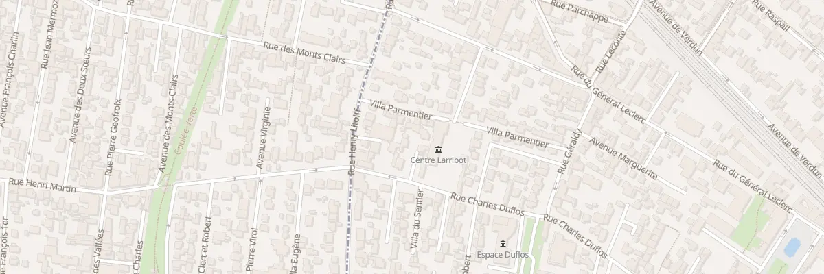 Plan du 78 Rue Charles Duflos à Bois-Colombes