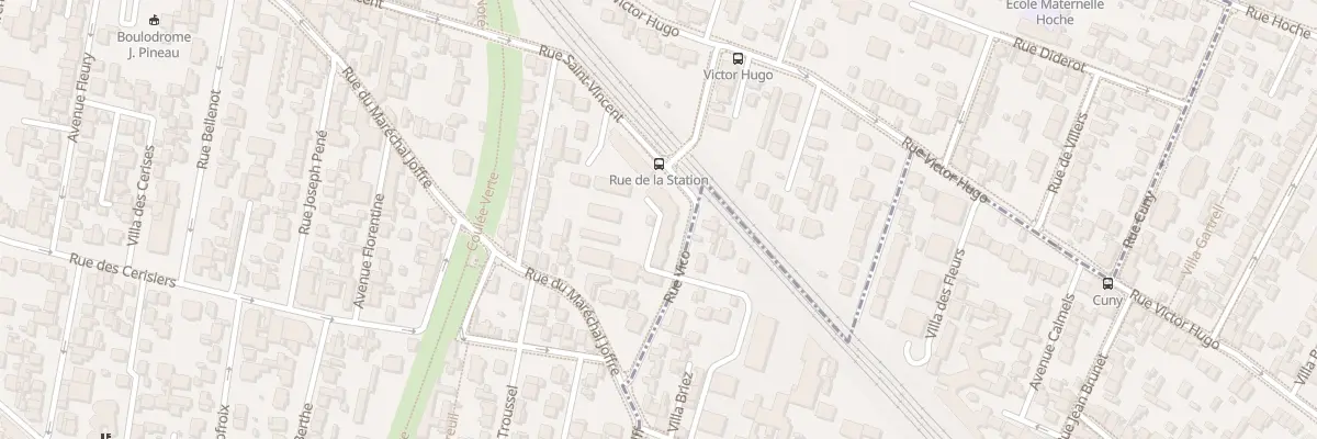 Plan du 5 Rue Vico à Colombes