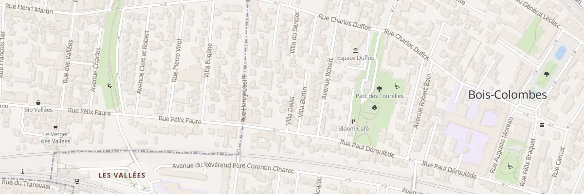Plan du 126 Rue Paul Déroulède à Bois-Colombes