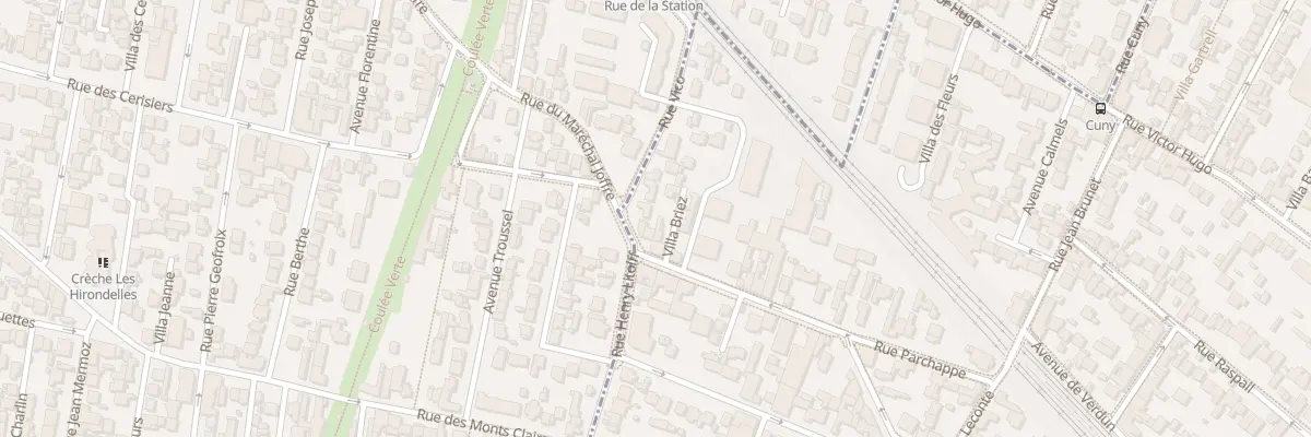 Plan du 90 Rue du Général Leclerc à Bois-Colombes