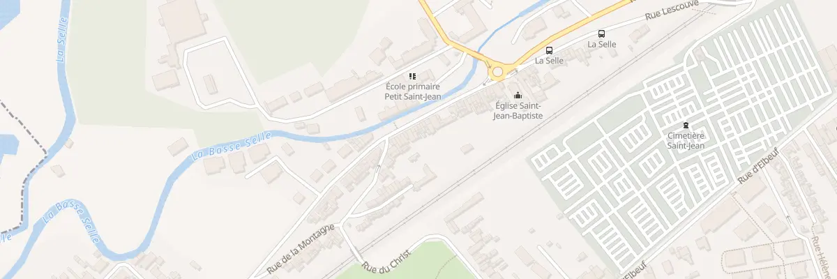 Plan du 59 Gr Grande Rue Petit St Jean à Amiens