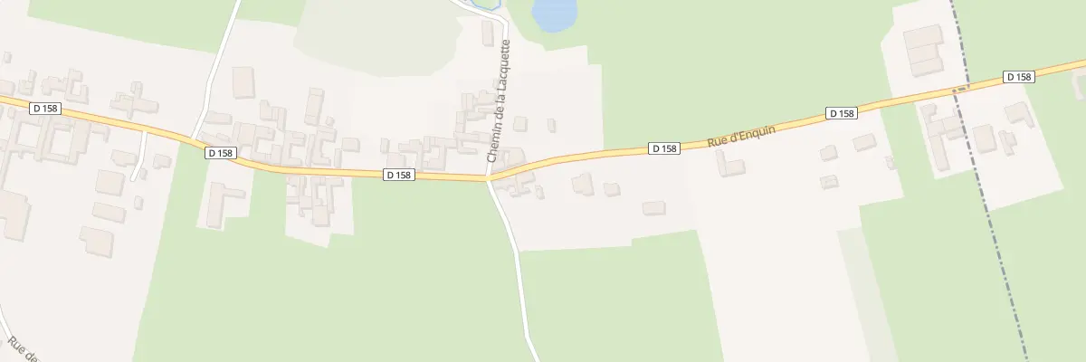 Plan du 4 Rue d’Enquin à Erny-Saint-Julien