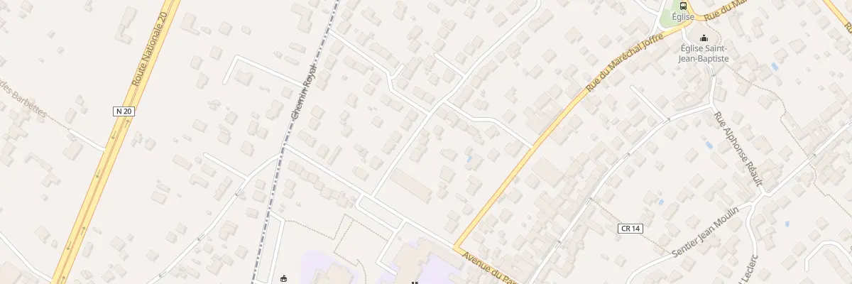 Plan du 46B Rue des Norottes à Leuville-sur-Orge